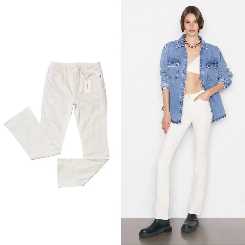 NWT Frame Denim Le Nik Boot Cut Jeans